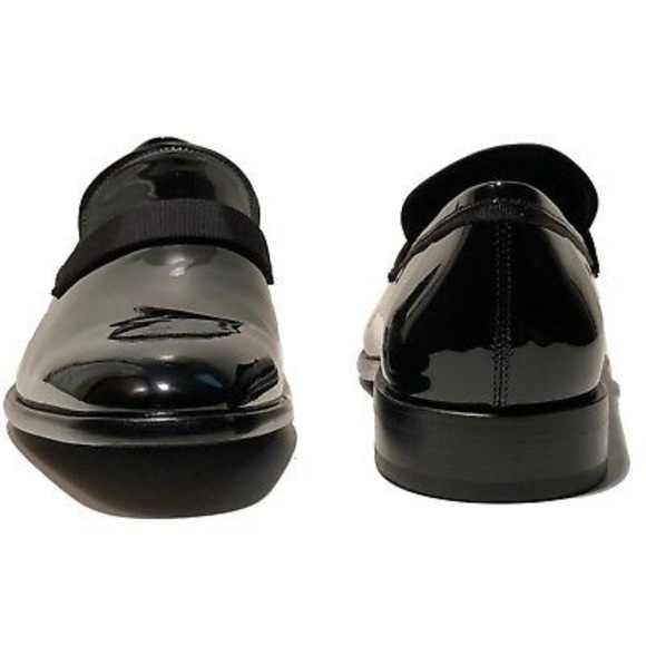 Ferragamo ANTOANE Patent Leather Formal Men’s Dress Loafers Size 13 EE main image 9